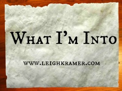 What I'm Into button